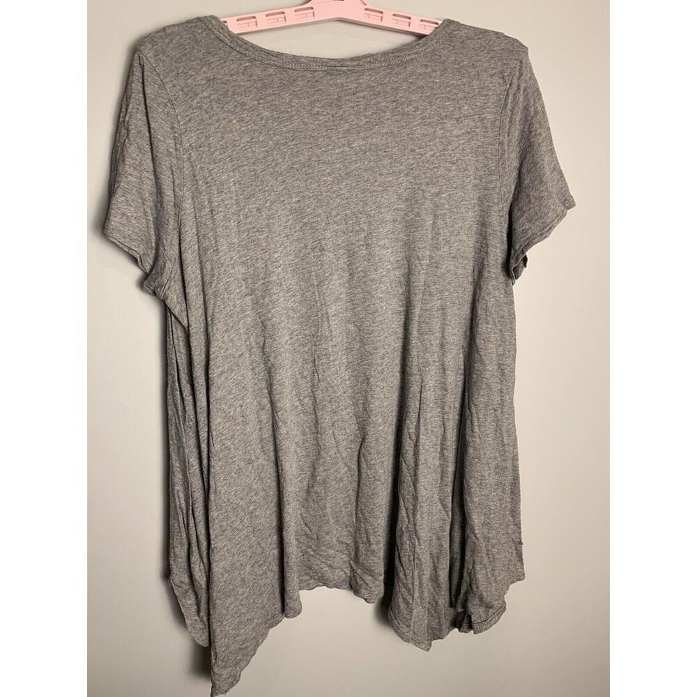 Torrid Heritage Slub Handkerchief Hem Tee 1X - Picture 9 of 9